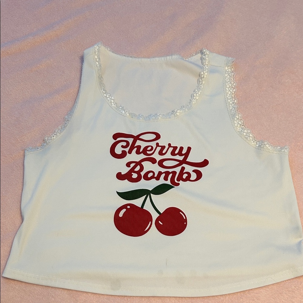 Cherry Bomb Tank Top, Size XL